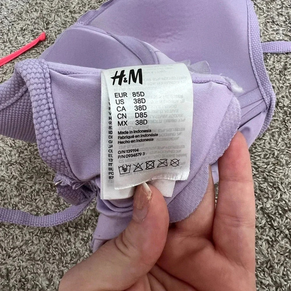 Purple Bikini Top H&M - Picture 3 of 3